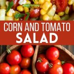 Corn and Tomato Salad with Basil and Feta
