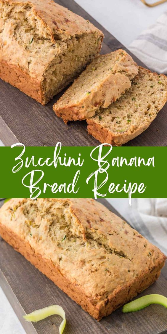 Zucchini-Banana-Bread