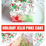 Holiday Jello Cake