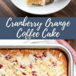 Cranberry Orange Coffee Cake