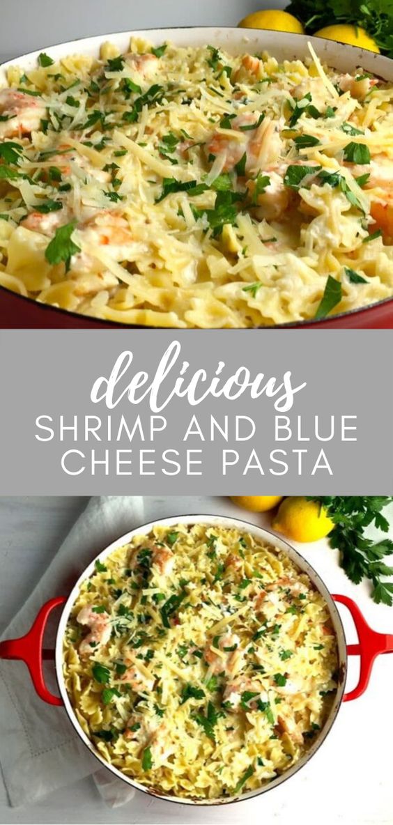 Creamy-Shrimp-Pasta-with-Blue-Cheese