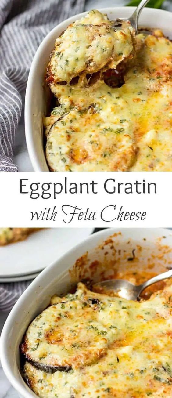 Eggplant-Gratin-With-Feta-Cheese
