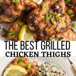 The BEST Grilled Chicken Thighs