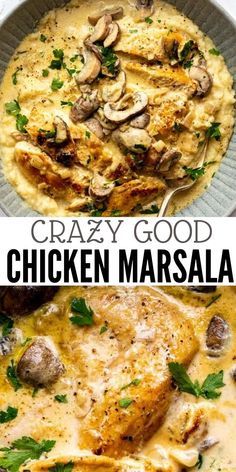 BEST-Chicken-Marsala – Quick,-Easy,-Delicious!