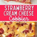 Strawberry-Cream-Cheese-Cobbler