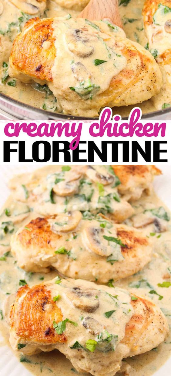Creamy-Chicken-Florentine