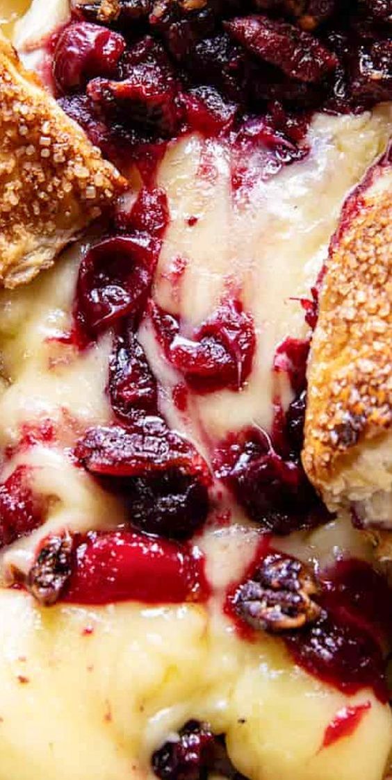 Pastry-Wrapped-Cranberry-Baked-Brie