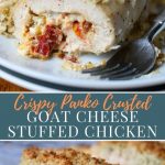 Crispy Chicken with Goat Cheese & Sun Dried Tomatoes