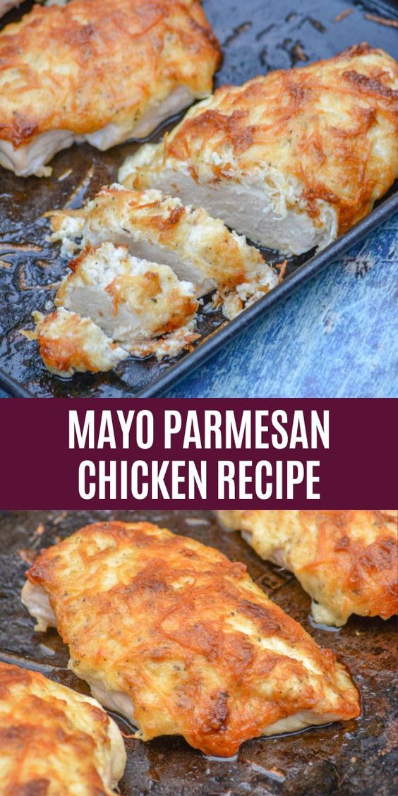 Mayo-Parmesan-Chicken