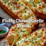 Ultimate Fluffy Cheesy Garlic Bread Recipe