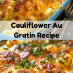 CAULIFLOWER AU GRATIN RECIPE