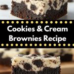 COOKIES & CREAM BROWNIES RECIPE