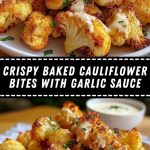 Crispy-Baked-Cauliflower-Bites-with-Garlic-Sauce