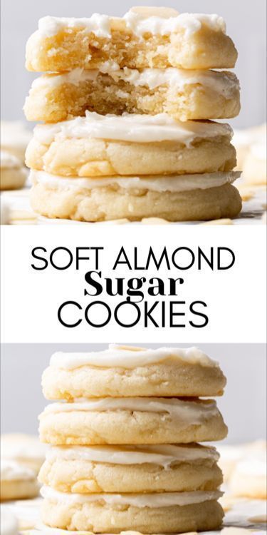 SOFT ALMOND SUGAR COOKIES