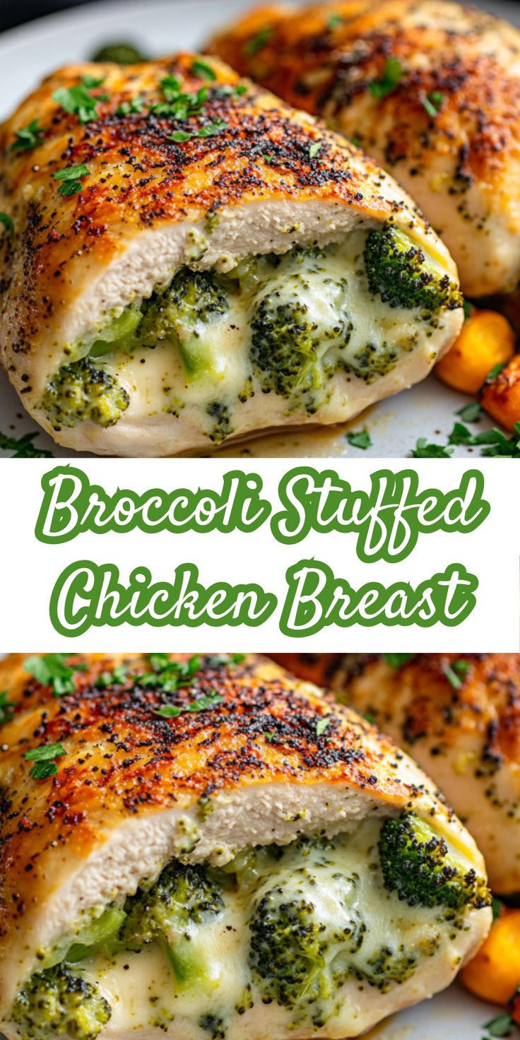 Broccoli Stuffed Chicken Breast – A Flavorful and Healthy Dinner