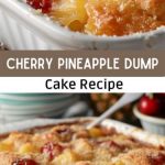 Easy Cherry Pineapple Dump Cake Recipe