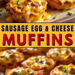 Savory Sausage Egg And Cheese Muffins: A Quick And Delicious Breakfast Option!