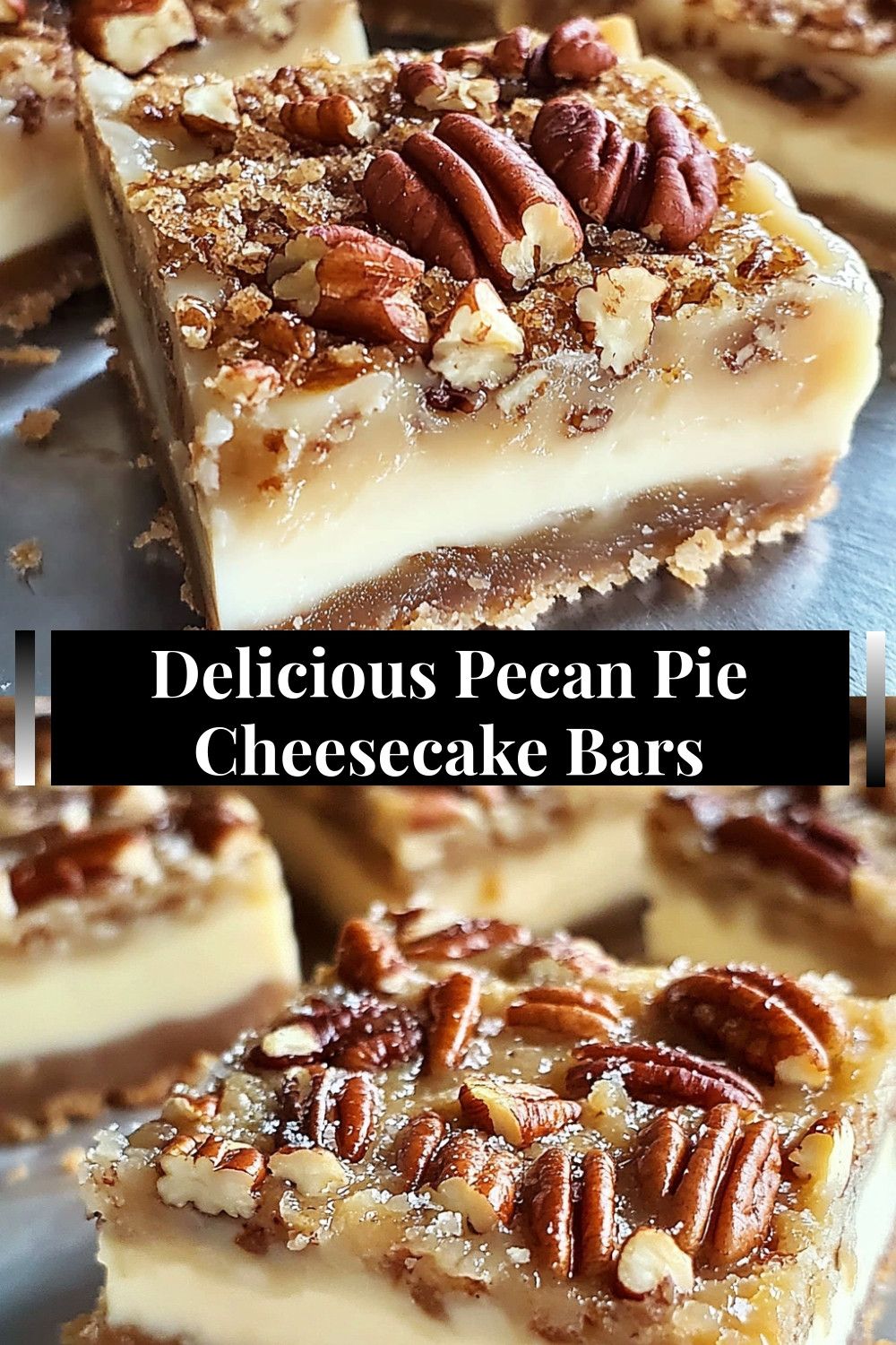 bakery cheesecake with caramelized nuts on the surface served on a white plate with a piece cut for feeding.