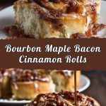 Fluffy cinnamon buns covered with a glossy maple syrup glaze, with a golden crust and an aromatic spiral filling.