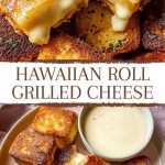 Fried bread with cheese with a golden, crispy crust.